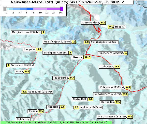 Neuschnee, 20. 2. 2026