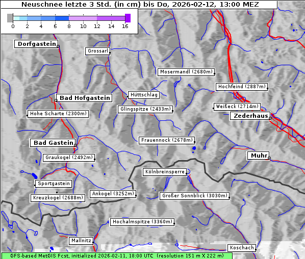 Neuschnee, 12. 2. 2026