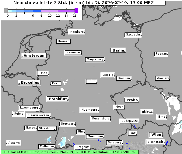 Neuschnee, 10. 2. 2026