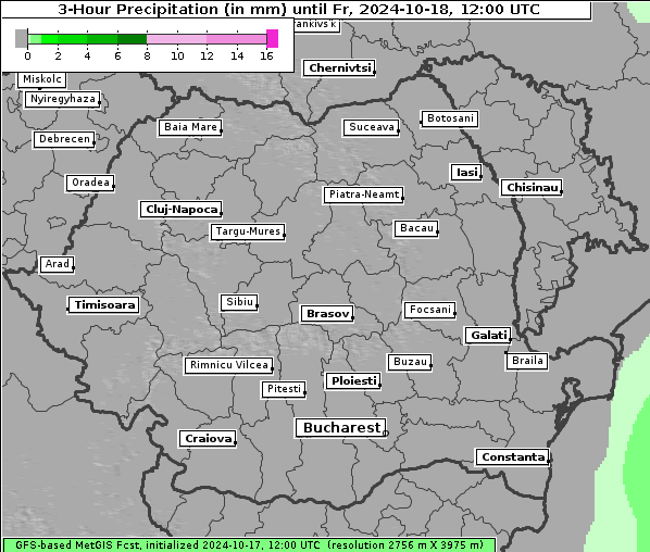 Niederschlag, 18. 10. 2024