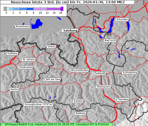 Neuschnee, 30. 1. 2026