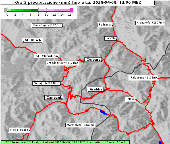 Niederschlag, 6. 4. 2026
