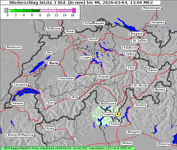 Niederschlag, 4. 3. 2026