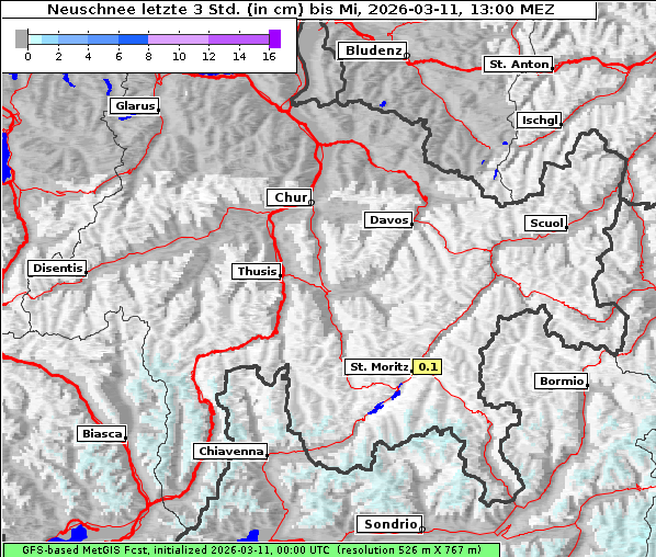 Neuschnee, 11. 3. 2026