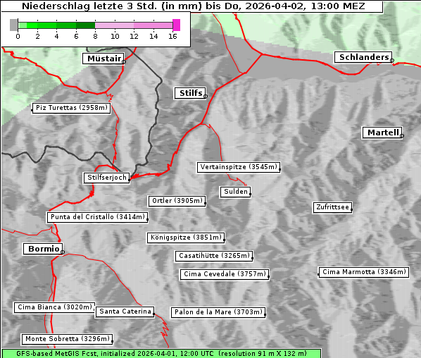 Niederschlag, 2. 4. 2026