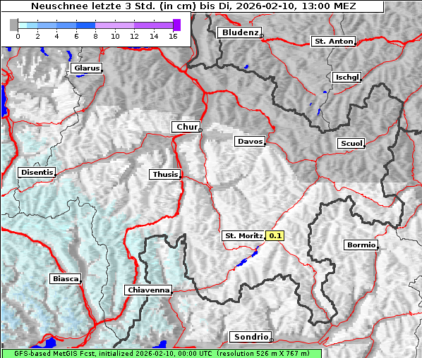 Neuschnee, 10. 2. 2026