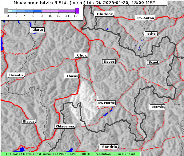 Neuschnee, 20. 1. 2026