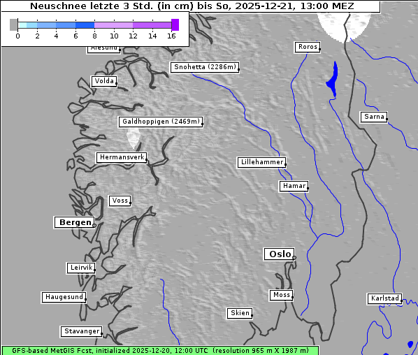 Neuschnee, 21. 12. 2025
