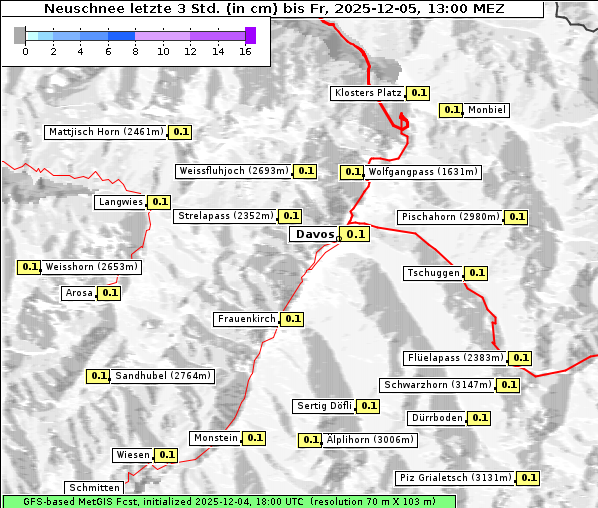 Neuschnee, 5. 12. 2025