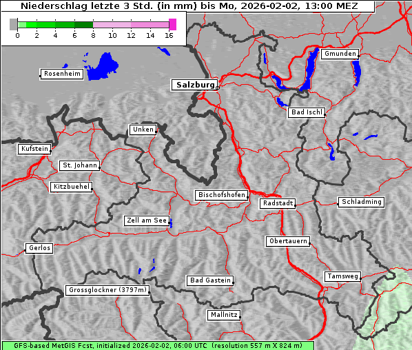 Niederschlag, 2. 2. 2026