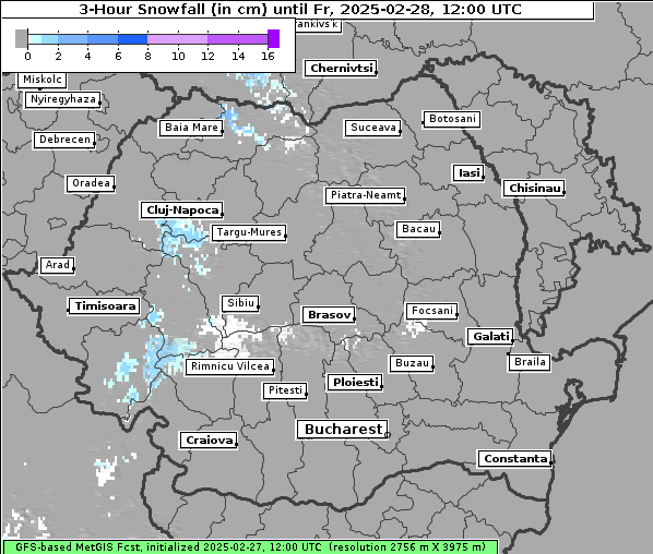 Neuschnee, 28. 2. 2025