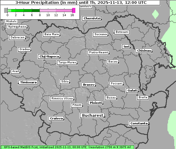 Niederschlag, 13. 11. 2025