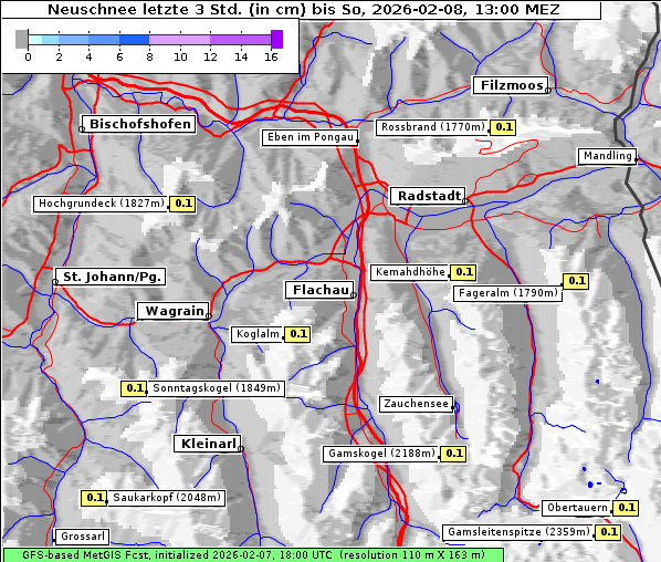 Neuschnee, 8. 2. 2026