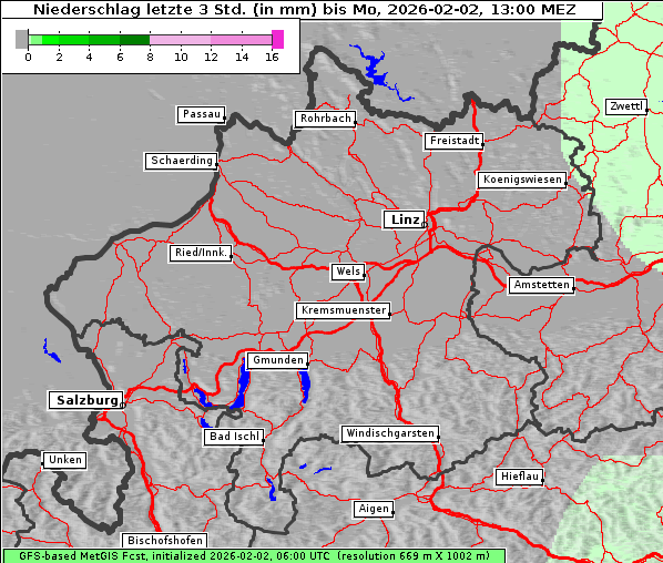 Niederschlag, 2. 2. 2026