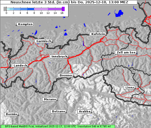 Neuschnee, 18. 12. 2025