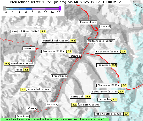 Neuschnee, 17. 12. 2025