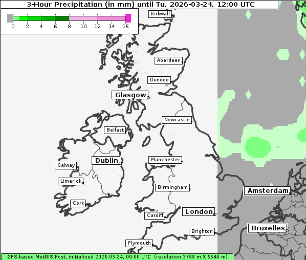 Niederschlag, 24. 3. 2026
