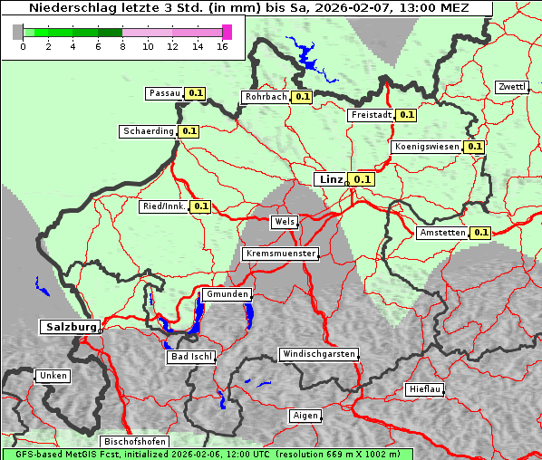 Niederschlag, 7. 2. 2026