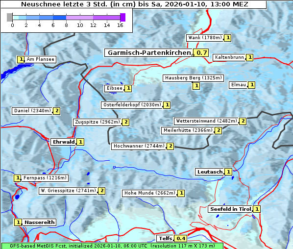 Neuschnee, 10. 1. 2026