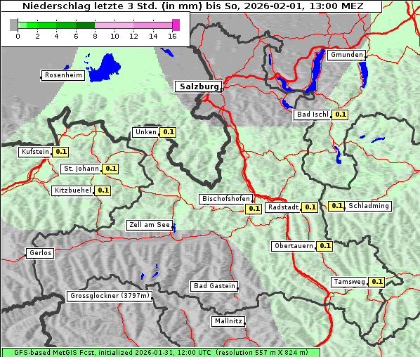 Niederschlag, 1. 2. 2026