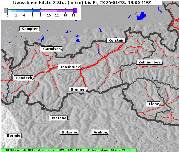 Neuschnee, 23. 1. 2026