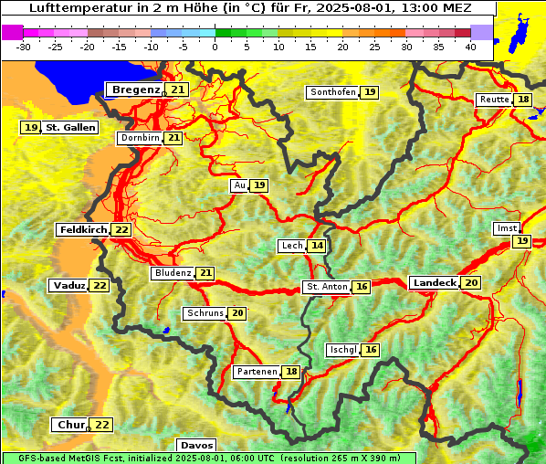 Temperatur, 1. 8. 2025