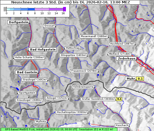 Neuschnee, 10. 2. 2026