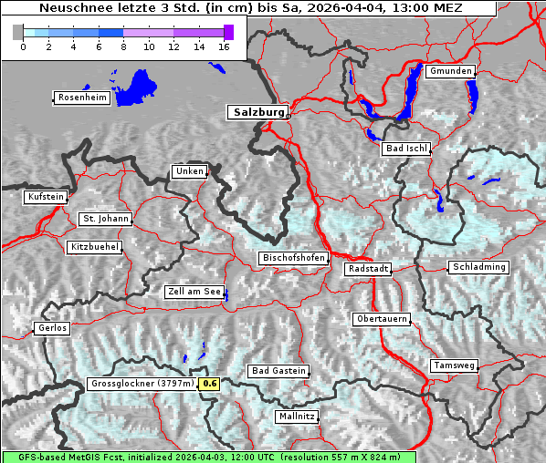 Neuschnee, 4. 4. 2026
