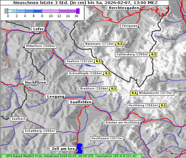 Neuschnee, 7. 2. 2026