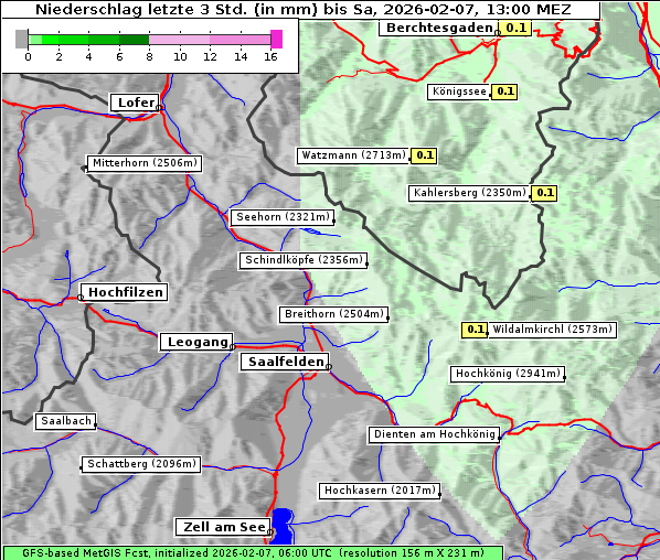 Niederschlag, 7. 2. 2026