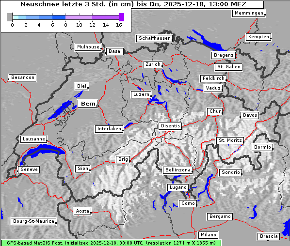 Neuschnee, 18. 12. 2025