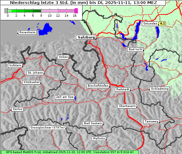 Niederschlag, 11. 11. 2025