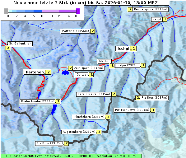 Neuschnee, 10. 1. 2026