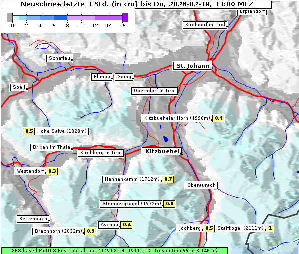 Neuschnee, 19. 2. 2026