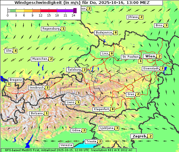 Wind, 16. 10. 2025