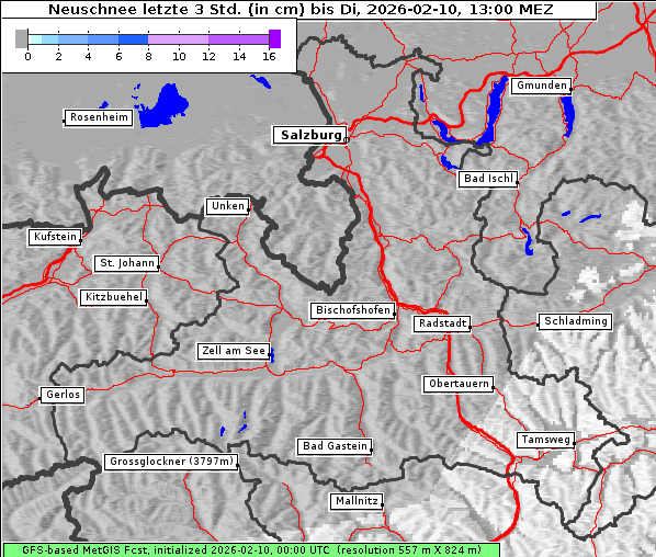 Neuschnee, 10. 2. 2026