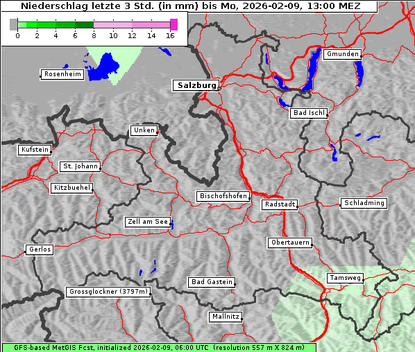 Niederschlag, 9. 2. 2026
