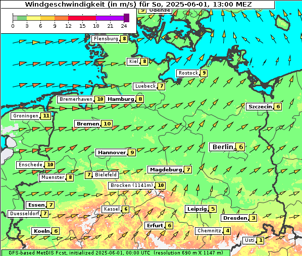 Wind, 1. 6. 2025