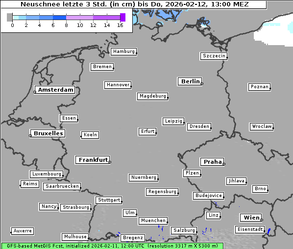 Neuschnee, 12. 2. 2026