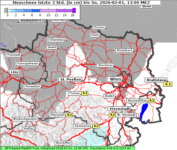 Neuschnee, 1. 2. 2026