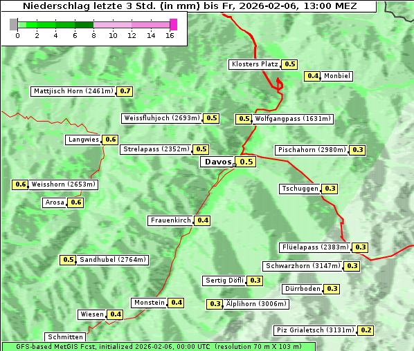 Niederschlag, 6. 2. 2026