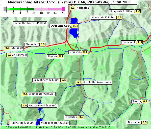 Niederschlag, 4. 2. 2026