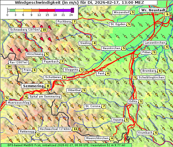 Wind, 17. 2. 2026