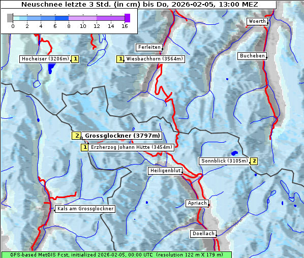 Neuschnee, 5. 2. 2026