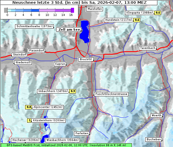 Neuschnee, 7. 2. 2026