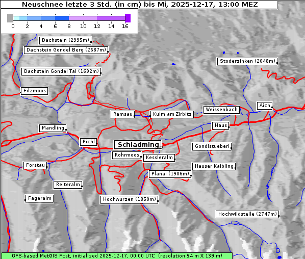 Neuschnee, 17. 12. 2025