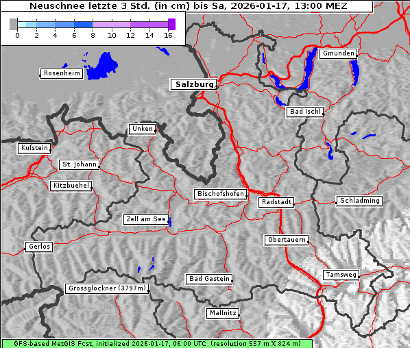 Neuschnee, 17. 1. 2026