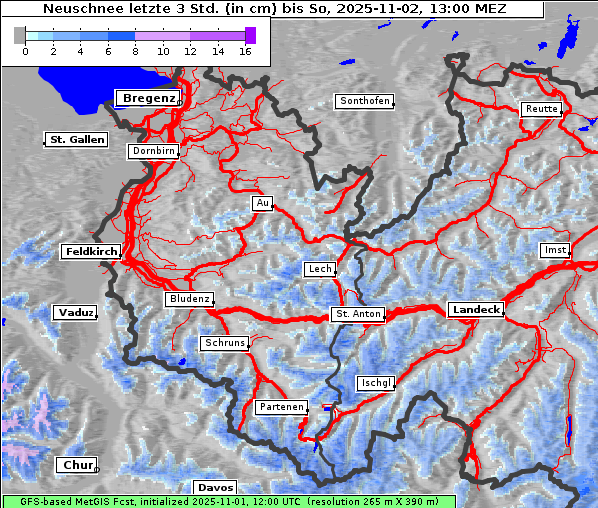 Neuschnee, 2. 11. 2025