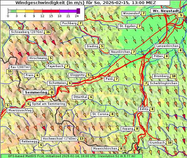 Wind, 15. 2. 2026