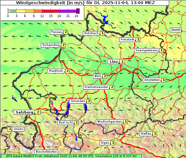 Wind, 4. 11. 2025